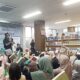 Suasana bincang buku yang menghadirkan dua penulis ternama, yakni Tere Liye dan JS Khairen di Gramedia Gorontalo, Sabtu (24/5/2025). (Foto: Fitra Usman/Mahasiswa magang UNG)