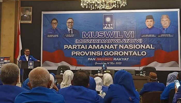 Anas Jusuf Kembali Nakhodai DPW PAN Gorontalo