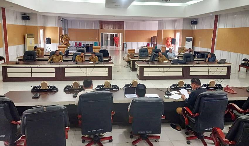 Bapemperda DPRD Gorut Segera Tindak Lanjuti Sembilan Ranperda