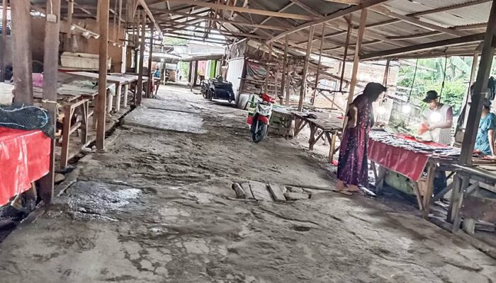 Lapak Pasar Sore di Dembe Jaya Banyak yang Terbengkalai, Ini Penyebabnya