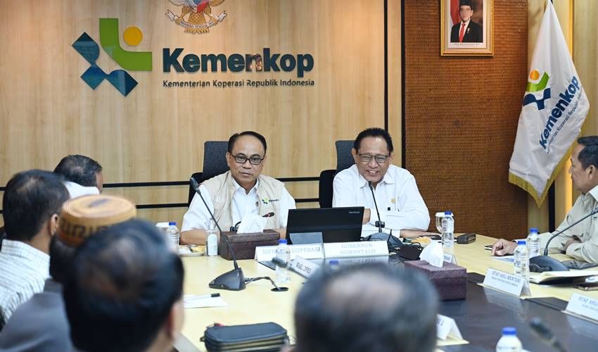 Peringkat 6 Implementasi KMP, Menkop Budi Arie Apresiasi Kemajuan Gorontalo_