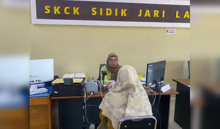 Polres Bone Bolango Jadi Barometer Pengurusan SKCK Online di Gorontalo
