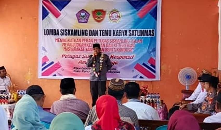 Satpol PP Provinsi Gorontalo Gelar Lomba Siskamling dan Temu Karya Satlinmas 2025