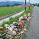 Tak Hanya di Desa Moutong, Sampah Juga Berserakan di Area Persawahan Olohuta Utara
