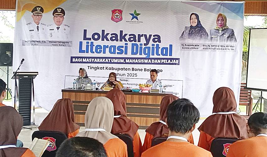 Bunda Literasi Ajak Generasi Muda Bone Bolango Bijak Dalam Bermedia Sosial