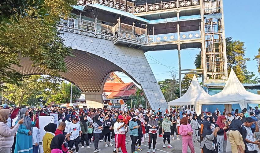 Car Free Day jadi Etalase Kolaborasi Pembangunan Kabupaten Gorontalo