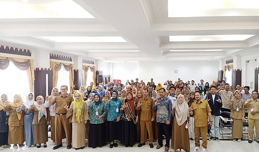 Gelar Lokakarya Literasi Digital, Dinas Arpus Tuai Pujian Nani Mokodongan