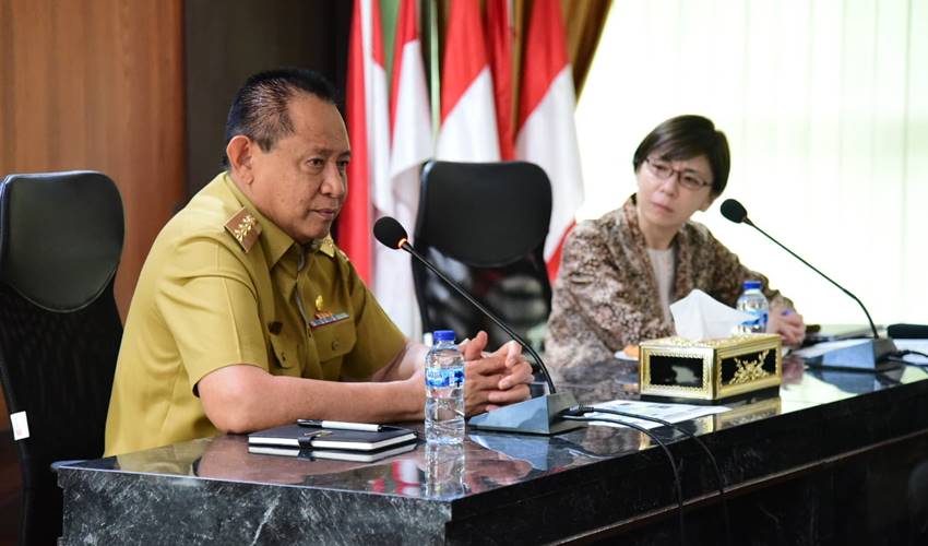 Gubernur Gusnar Ajak JICA Turut Serta Selamatkan Danau Limboto