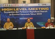 HLM TP2DD Provinsi Gorontalo, Dorong Percepatan Digitalisasi Keuangan Daerah