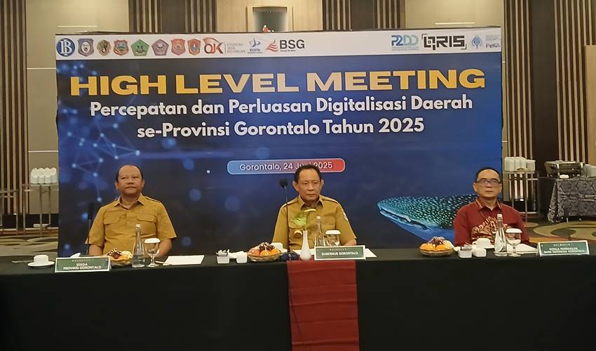 HLM TP2DD Provinsi Gorontalo, Dorong Percepatan Digitalisasi Keuangan Daerah