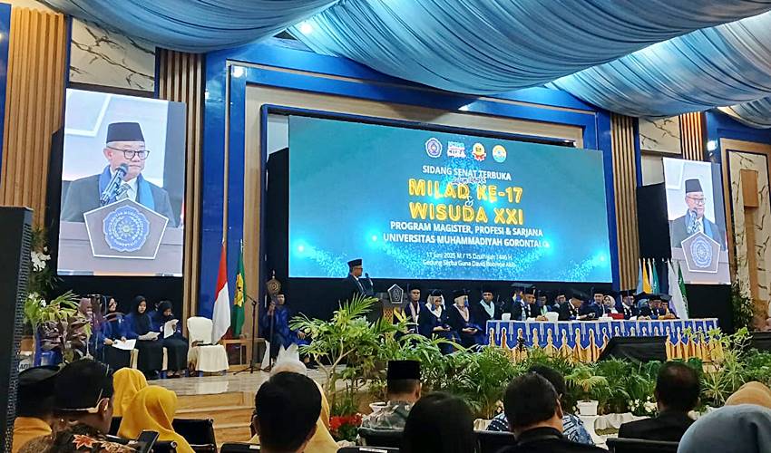 Menteri Pendidikan Dasar dan Menengah, Abdul Mu'ti Hadiri Wisuda ke-21 dan Milad ke-17 UMGO