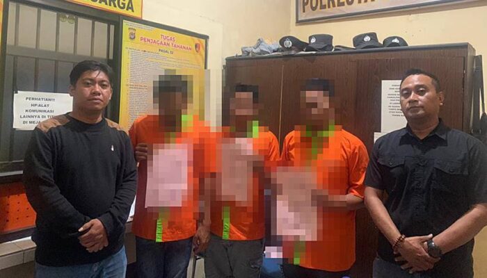 Polisi Ringkus Tiga Pelaku Penggelapan Tiang Jaringan Internet, Kerugian Capai Rp 1,4 Miliar