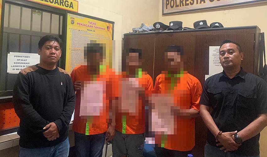 Polisi Ringkus Tiga Pelaku Penggelapan Tiang Jaringan Internet, Kerugian Capai Rp 1,4 Miliar