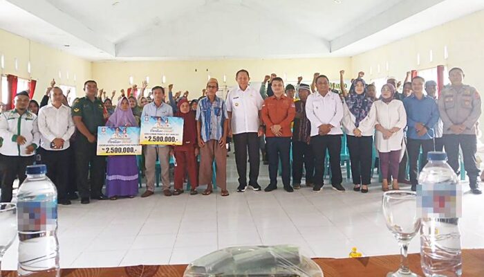 Ratusan Warga Tilango Nikmati BLP3G, Syamsul: Terima Kasih Pak Gubernur