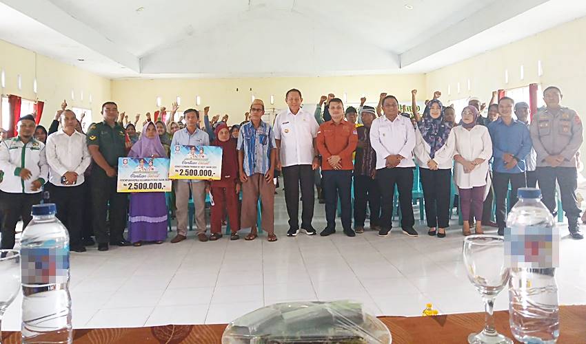 Ratusan Warga Tilango Nikmati BLP3G, Syamsul_ Terima Kasih Pak Gubernur