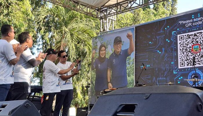 ST12-PAS Diluncurkan, Kabupaten Gorontalo Resmi Terapkan Retribusi Pasar Non Tunai