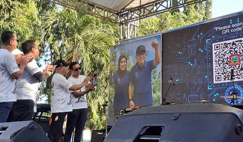 ST12-PAS Diluncurkan, Kabupaten Gorontalo Resmi Terapkan Retribusi Pasar Non Tunai