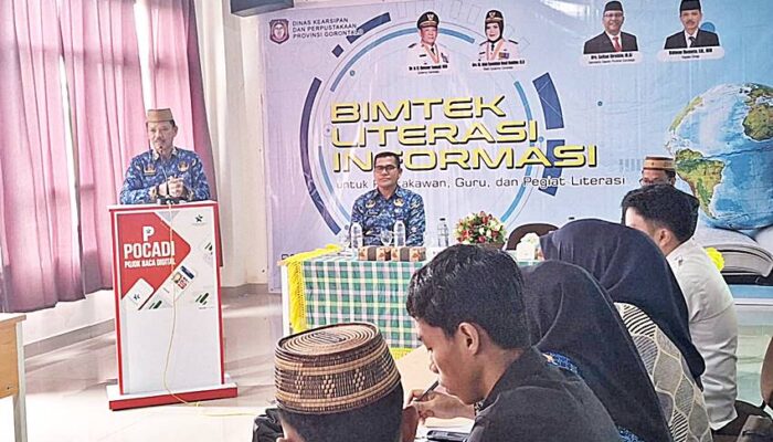 Tingkatkan Kapasitas Pengelola Perpustakaan, Dinas Arpus Gelar Bimtek Literasi Informasi