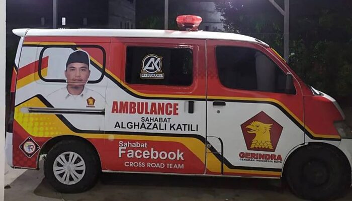 Aleg Gerindra Sediakan Ambulance For Layani Warga