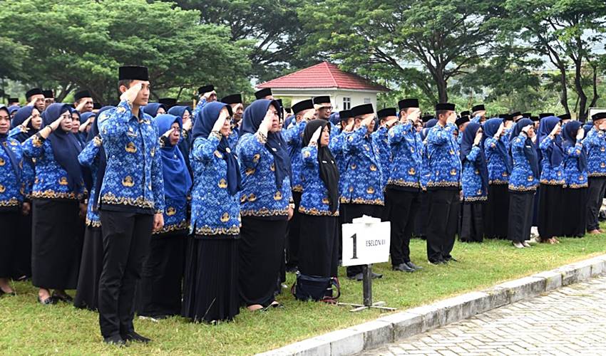 ASN Pemprov Gorontalo Dukung Kebijakan Gubernur Soal Penyebar Luasan Informasi