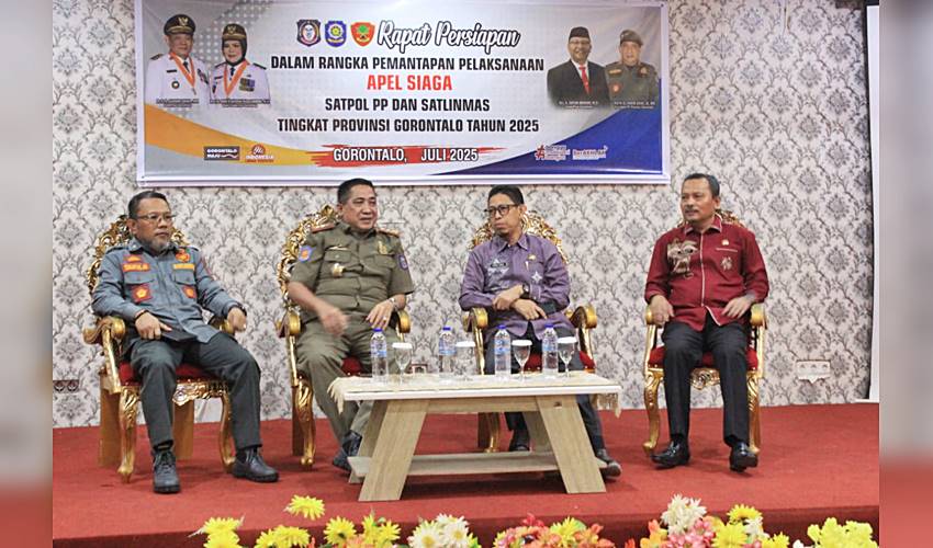 Dukungan Pemkab Gorontalo di Apel Siaga Satlinmas Diharap Beri Efek Ganda