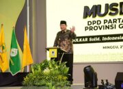 Gubernur Gusnar Hadiri Musda ke-VI Partai Golkar