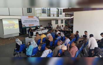 Jelang Produksi, PT. Gorontalo Minerals Lakukan Sosialisasi dan Konsultasi ke Publik