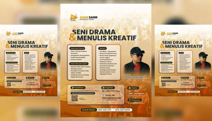 Kelas Drama dan Menulis Kreatif: Menjawab Tantangan Literasi dan Ekspresi Generasi Muda Gorontalo
