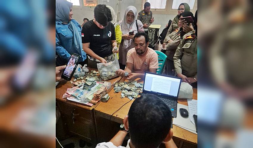 Kembali Berulah, Pengemis Sultan Lutfi Haryono Diamankan Satpol PP