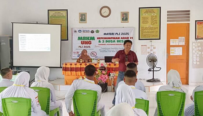 Mahasiswa PMS-UNG Edukasi Soal Bahaya Narkoba, Bullying dan Pelecehan Seksual di di Sekolah