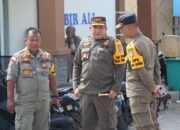Pastikan Keamanan EHA Selama Kepulangan Jemaah, Satpol PP Lakukan Penjagaan 1×24 Jam