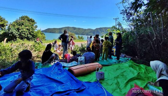 Waspada Tsunami, Warga Kecamatan Bilato Mulai Mengungsi