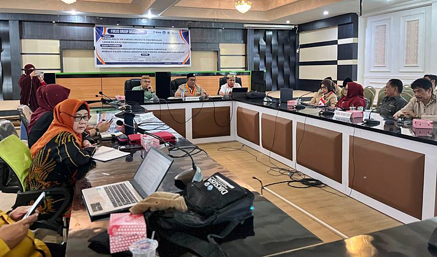 Dua Langkah Strategis Sekda Kabgor Hindarkan Kepunahan Bahasa Daerah