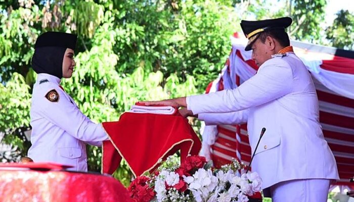 Gubernur Gusnar Jadi Irup di Upacara Peringatan HUT ke-80 RI Tingkat Provinsi
