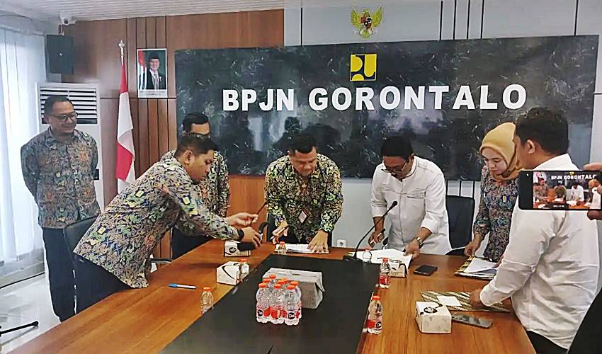 Pemkab Boalemo Terima Hibah Infrastruktur BMN dari Kementerian PUPR dan BPJN