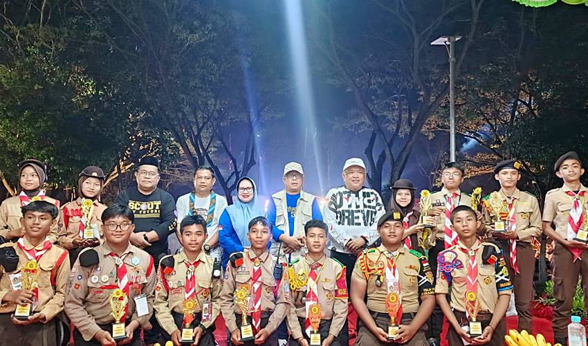 Kemah Bakti Gema Restorasi Sukses, Simbol Kesiapan Pelaksanaan Peran Saka Nasional