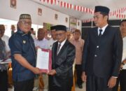 Lantik PAW Anggota BPD di Batudaa, Bupati Sofyan Ingatkan Soal Tugas dan Tanggung Jawab