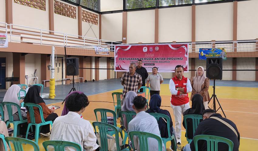 Pantau Seleksi PPAP, Kadispora Provinsi Tegaskan Harus Objektif dan Profesional
