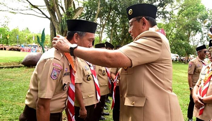Pramuka Harus jadi Wadah Pembinaan Karakter, Penegasan Gubernur Gusnar di Kemah Bakti Restorasi