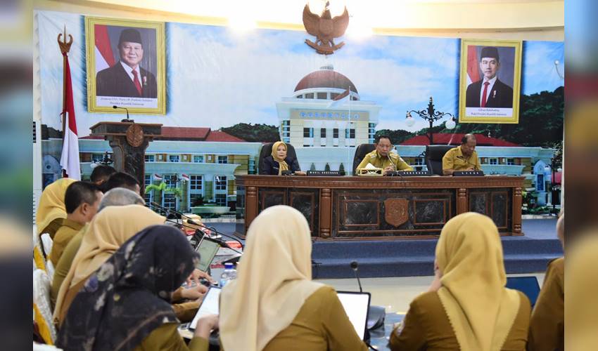 Realisasi Fisik dan Keuangan Pemprov Gorontalo Sudah Diatas Target