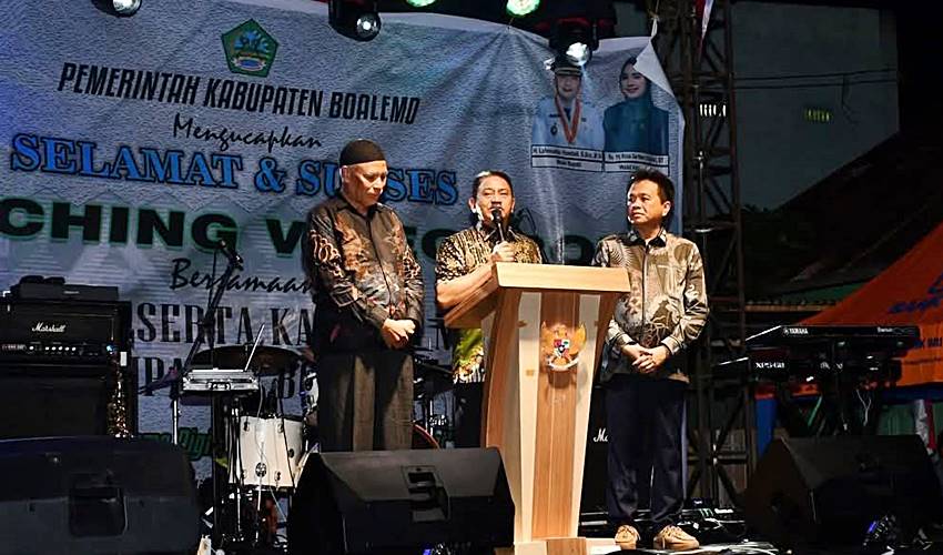 Resmikan Videotron di Tilamuta, Bupati Rum_ Wadah Pemerintah Sosialisasi Program