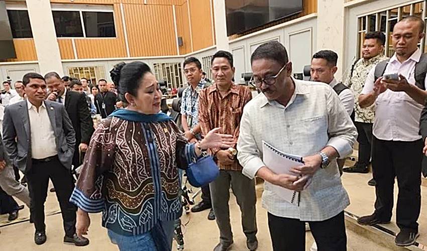 Temui Ketua Komisi IV DPR RI, Bupati Rum Lobi Bantuan Benih Tanaman Tahunan