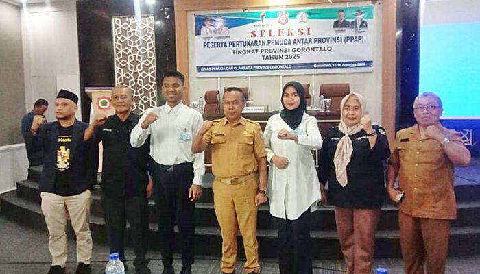 Wujudkan Visi Gubernur, Dispora Gorontalo Gelar Seleksi Pertukaran Pemuda Antar Provinsi