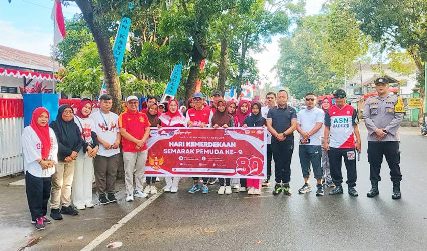 Wakili Gubernur Gusnar, Kepala Dispora Buka Kegiatan Semarak Gebyar Pemuda IX Kayubulan