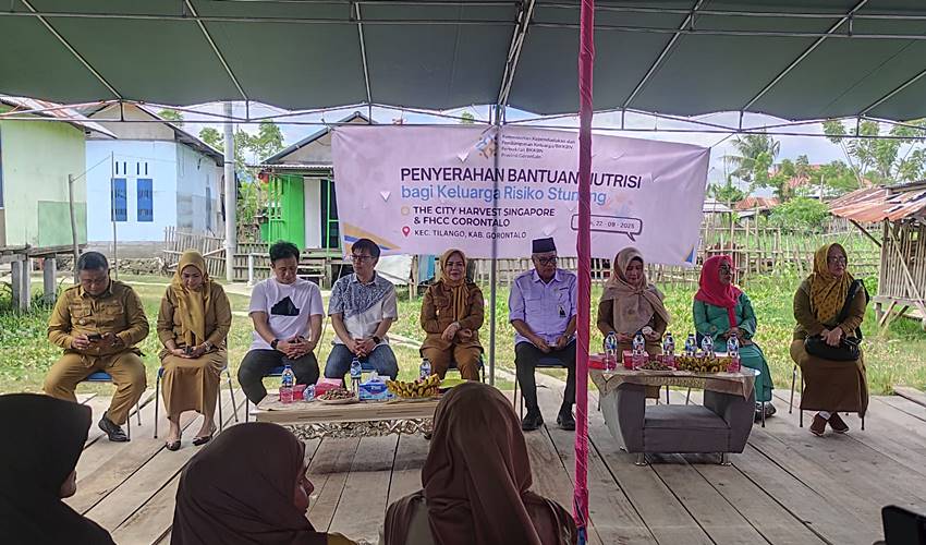 Bantu Pemprov Tangani Stunting, Wagub Idah Apresiasi Branch Operation Singapore Aid