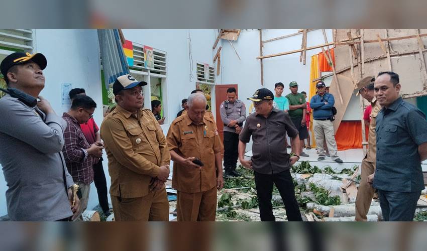 Bupati Sofyan Gerak Cepat Tangani Musibah Bencana Alam di Dua Kecamatan 1