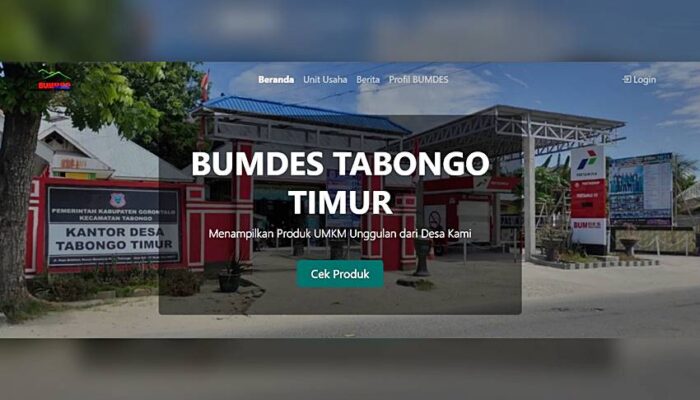 Bupati Sofyan Resmikan Website BUMDes Sinar Usaha, Wadah Pasarkan Produk UMKM