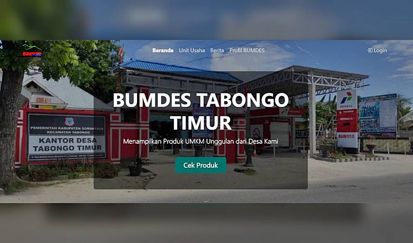 Bupati Sofyan Resmikan Website BUMDes Sinar Usaha, Wadah Pasarkan Produk UMKM