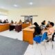 Kepala Dispora Provinsi Gorontalo, Danial Ibrahim ketika memberikan arahan kepada kontingen Provinsi Gorontalo yang akan mengikuti POPNAS XVII dan PEPARPENAS XI.