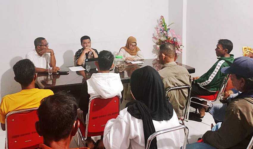 Datangi Dekab Gorut, Warga Desa Sogu Pertanyakan Realisasi Pembagian Lahan Eks HGU